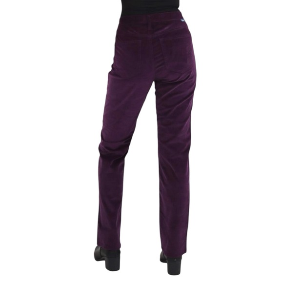 Jag Jeans Pants - JAG Low Rise Boot Leg Stretch Corduroy Pants in Dark Burgundy Size 10